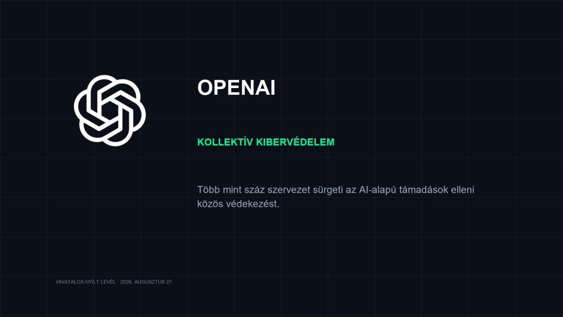 A nagy AI-laborok most közösen vallják be: szűk az idő a kibertámadások előtt