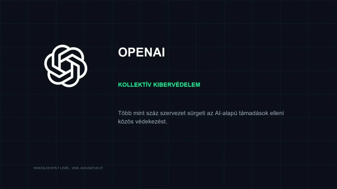 A nagy AI-laborok most közösen vallják be: szűk az idő a kibertámadások előtt