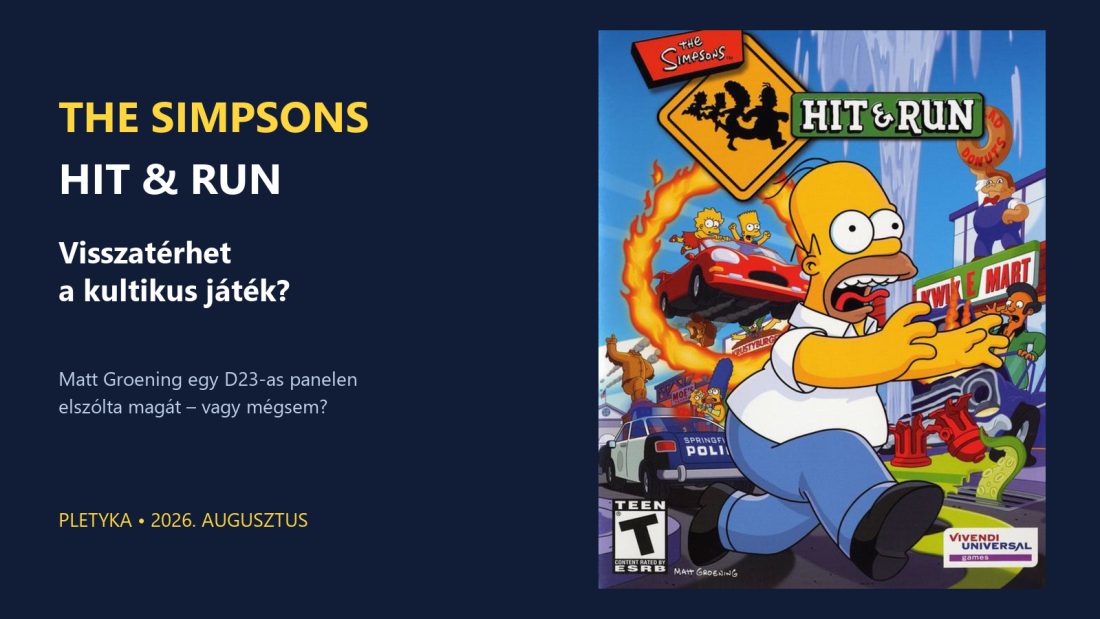 Matt Groening elszólta magát: visszatérhet a The Simpsons: Hit & Run