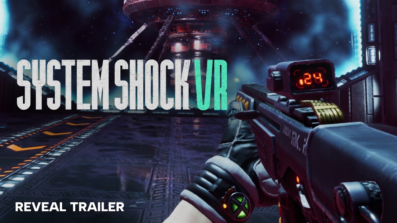 System Shock VR bejelentő trailerének képkockája