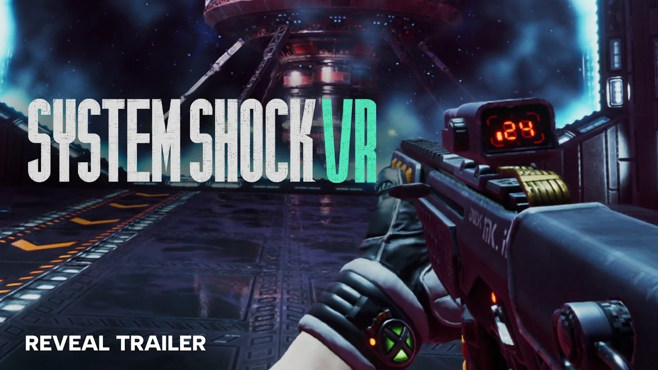 System Shock VR bejelentő trailerének képkockája