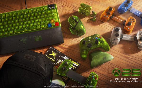Áttetsző zöldben tér vissza a klasszikus Xbox-hangulat a 25. évfordulós kollekcióban