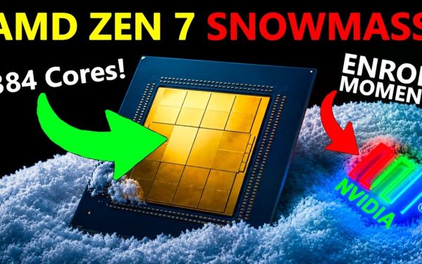 AMD Zen 7 Snowmass: Akár 384 magos EPYC szerverprocesszorok érkezhetnek a szivárgás szerint