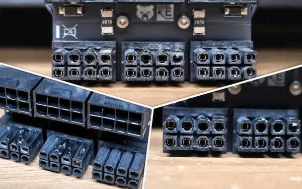 Megolvadt egy 8-tűs tápcsatlakozó a Radeon RX 7900 XTX-en