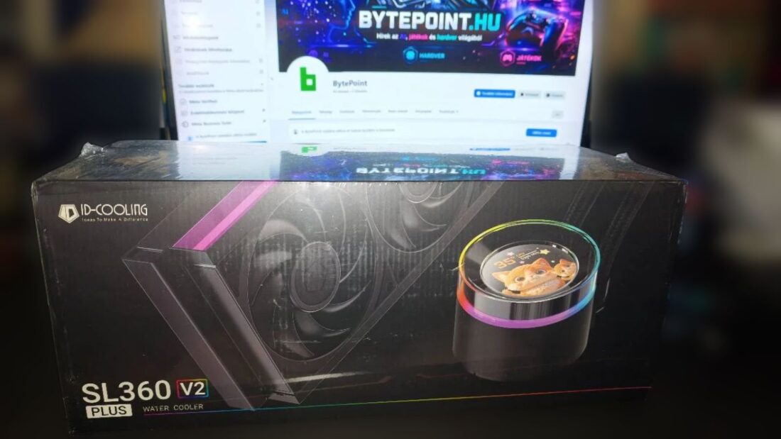 ID-COOLING SL360 V2 PLUS teszt: Mire lesz elég a 350 wattnyi TDP?