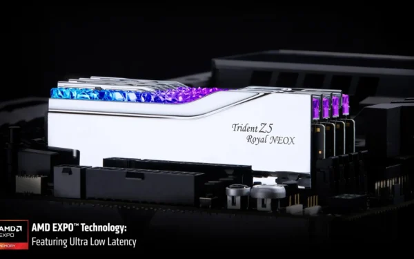 G.Skill Trident Z5 Royal NeoX: DDR5-6000 CL26 memóriakészlet érkezik AMD EXPO ULL támogatással