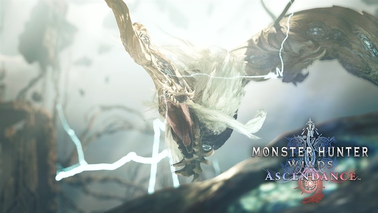 A Monster Hunter Wilds: Ascendance kiegészítő hivatalos bemutatója és logója