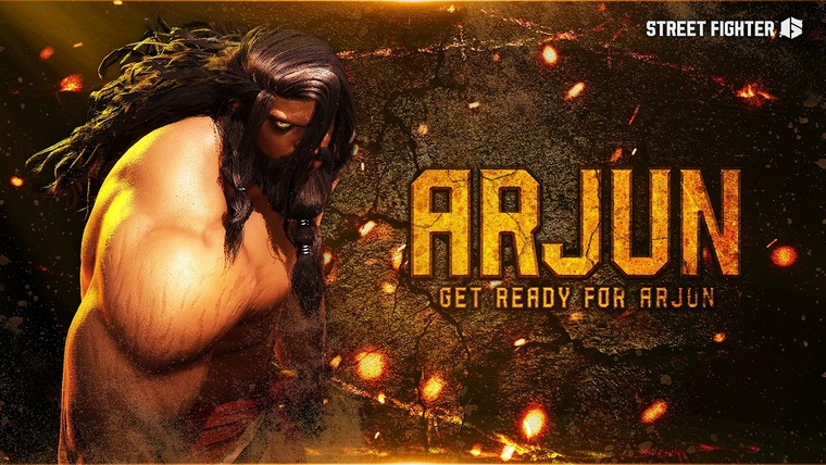 Arjun Arrives Fighting Pass promóciós kép a Street Fighter 6-ban