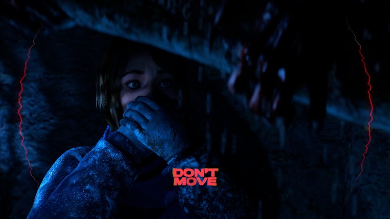 A visszatérő Don't Move mechanika az Until Dawn 2 feszült jelenetében
