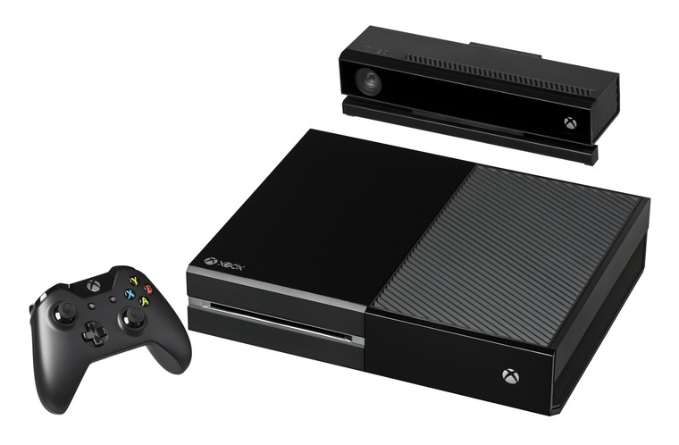 Az eredeti Xbox One konzol optikai lemezmeghajtója és kontrollere