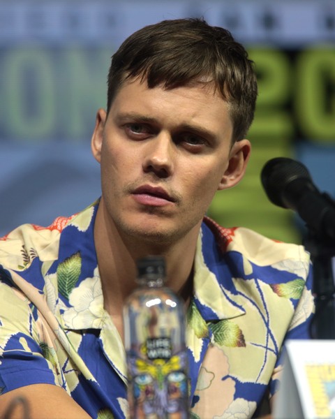 Bill Skarsgård svéd színész portréja a San Diego Comic-Con rendezvényen
