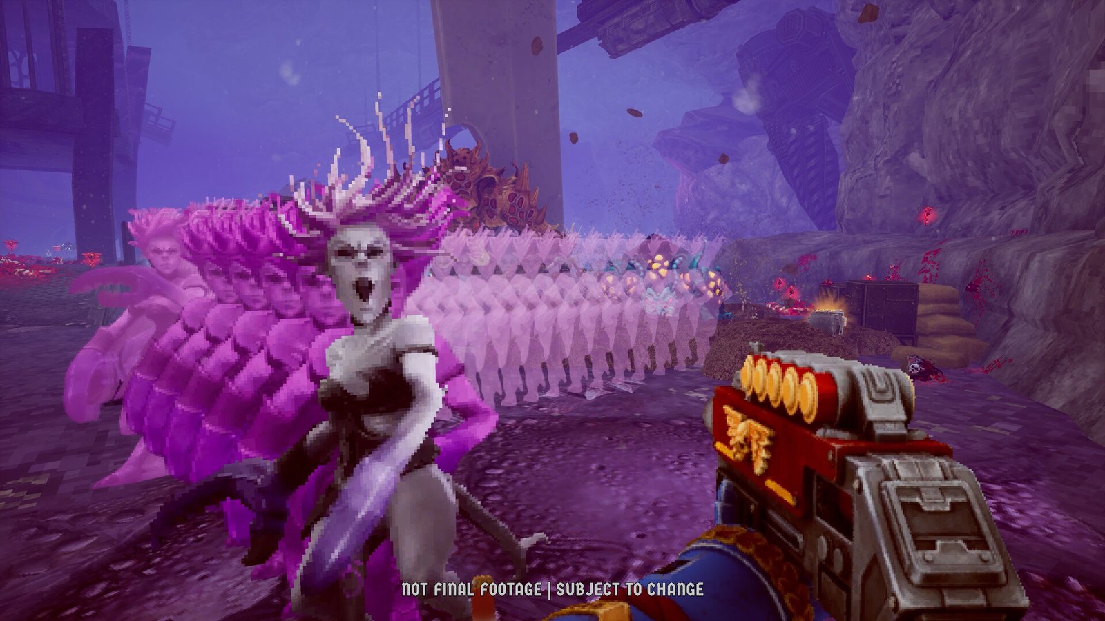 Warhammer 40,000: Boltgun 2 – Slaanesh démon a lila pályán