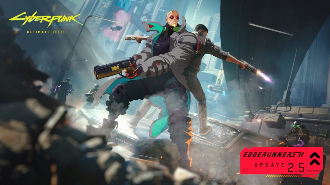 Október 22-én jön a Cyberpunk 2077 2.5-ös frissítése, Edgerunners 2-tartalommal és kétkezes harccal