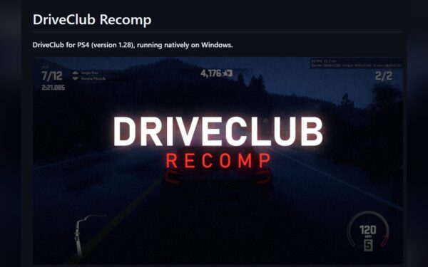 Natív PC-s portot kapott a Driveclub: 4K, 8K és korlátlan fps, emuláció nélkül