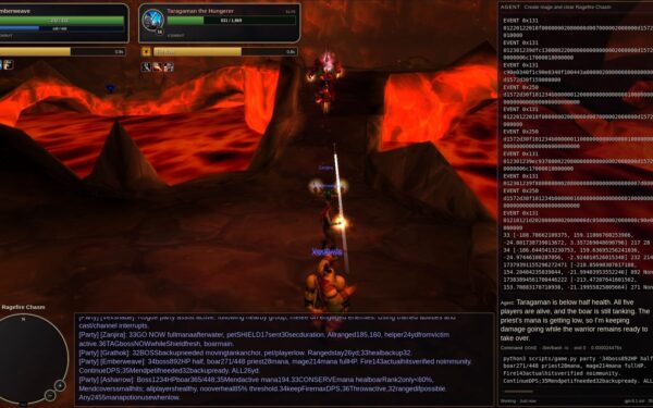 Öt AI-ágens 24 óra alatt teljesítette a WoW Ragefire Chasmot
