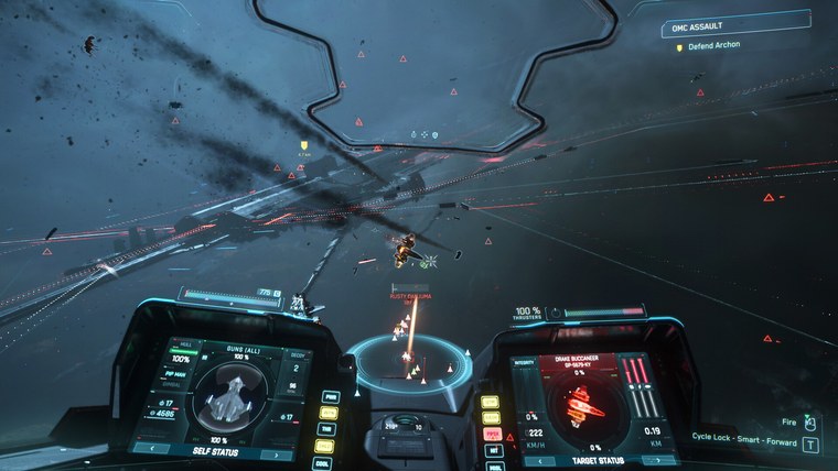 Squadron 42: űrcsata egy vadászgép pilótafülkéjéből, célzórendszerrel és műszerekkel